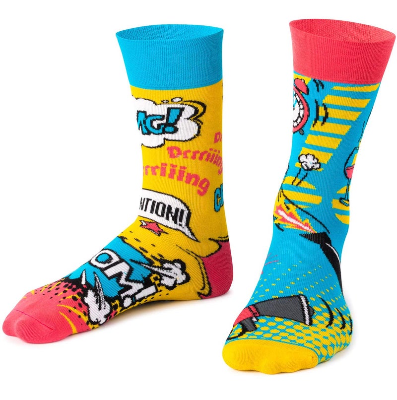 TODO جوارب رائعة للرجال والنساء - جوارب مضحكة ومجنونة - هدايا مبتكرة ممتعة (كوميديا، 43) - Image 2